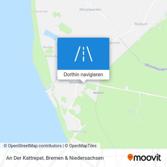 An Der Kattrepel Karte
