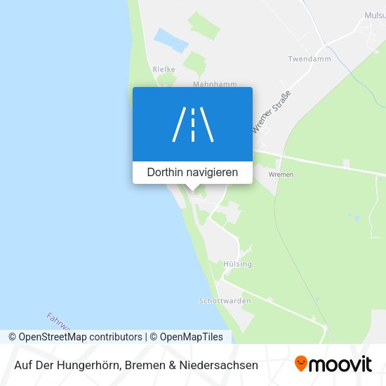 Auf Der Hungerhörn Karte