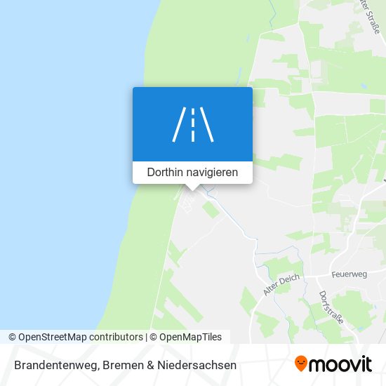 Brandentenweg Karte