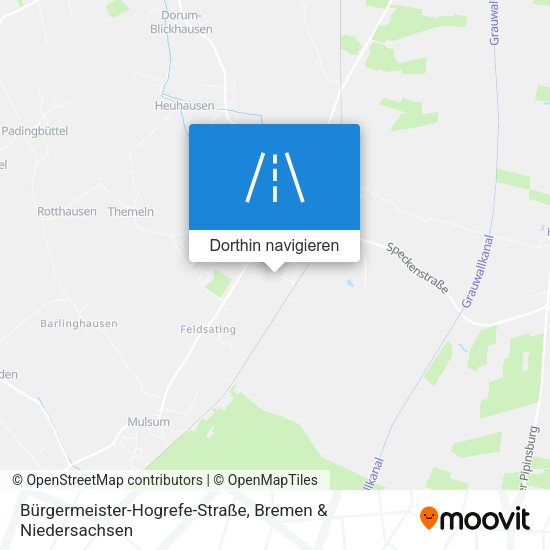 Bürgermeister-Hogrefe-Straße Karte