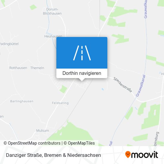 Danziger Straße Karte