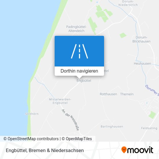 Engbüttel Karte