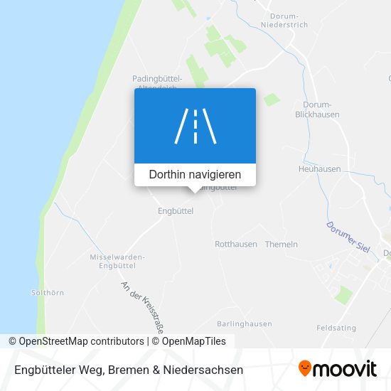 Engbütteler Weg Karte