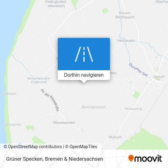 Grüner Specken Karte