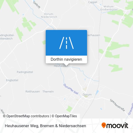 Heuhausener Weg Karte
