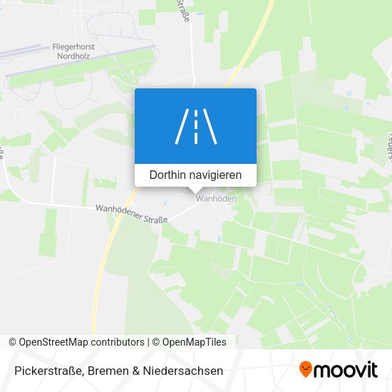 Pickerstraße Karte