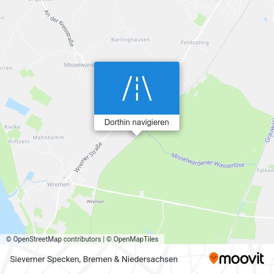 Sieverner Specken Karte