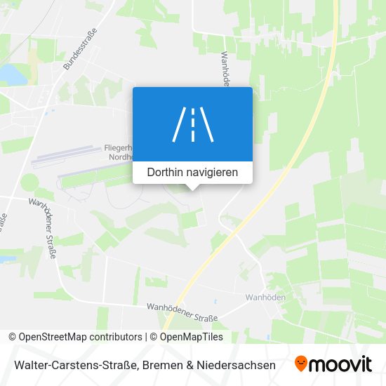 Walter-Carstens-Straße Karte