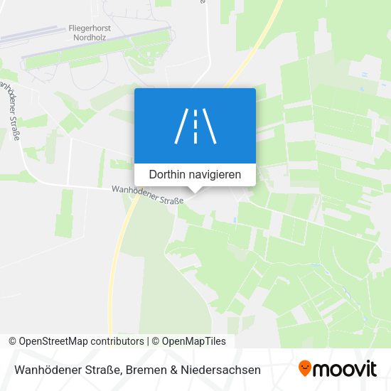 Wanhödener Straße Karte