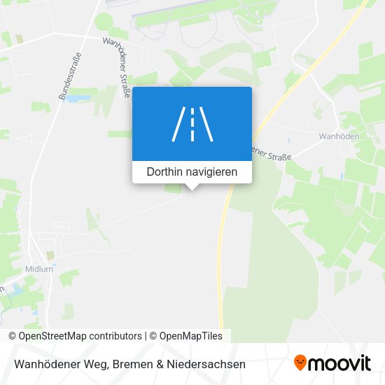 Wanhödener Weg Karte