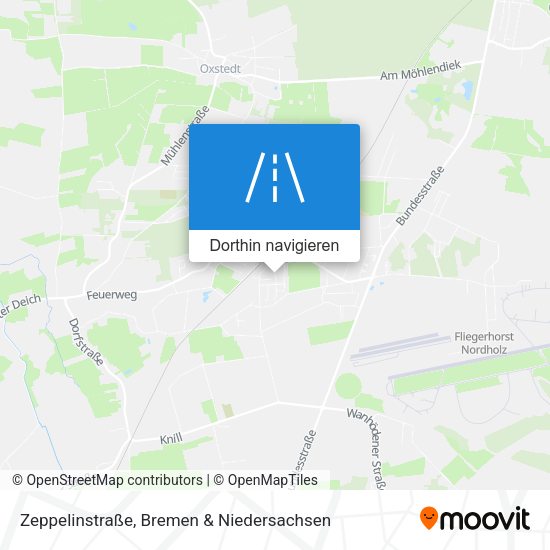 Zeppelinstraße Karte