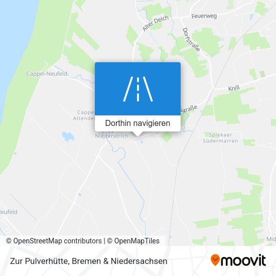 Zur Pulverhütte Karte
