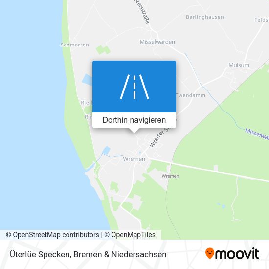 Üterlüe Specken Karte