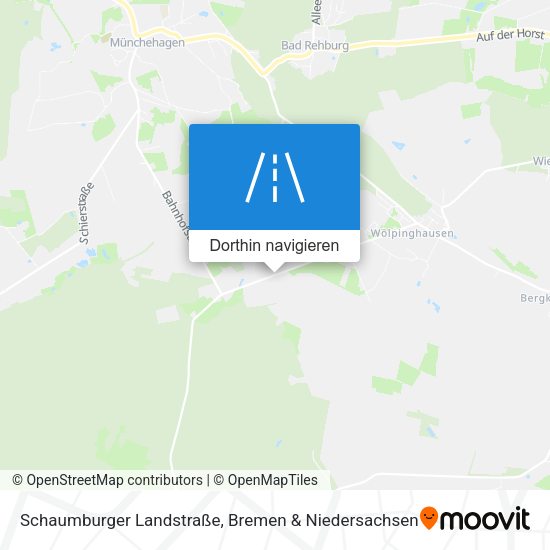 Schaumburger Landstraße Karte