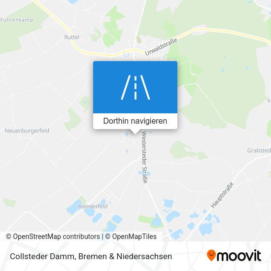 Collsteder Damm Karte