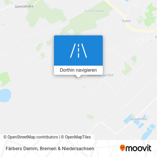 Färbers Damm Karte