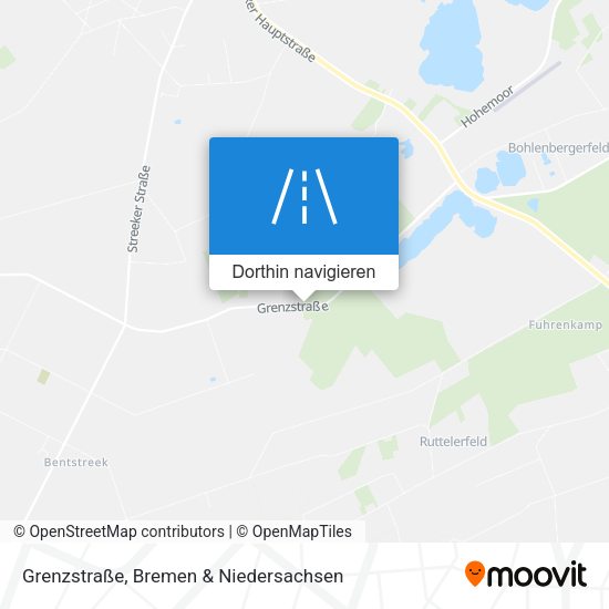 Grenzstraße Karte