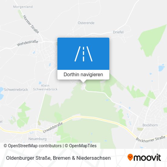 Oldenburger Straße Karte