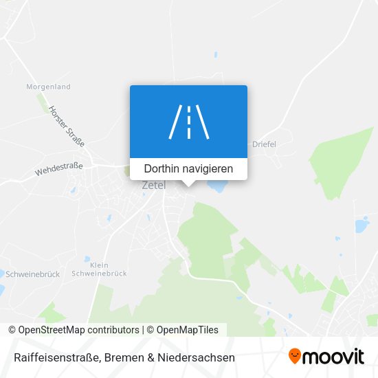 Raiffeisenstraße Karte