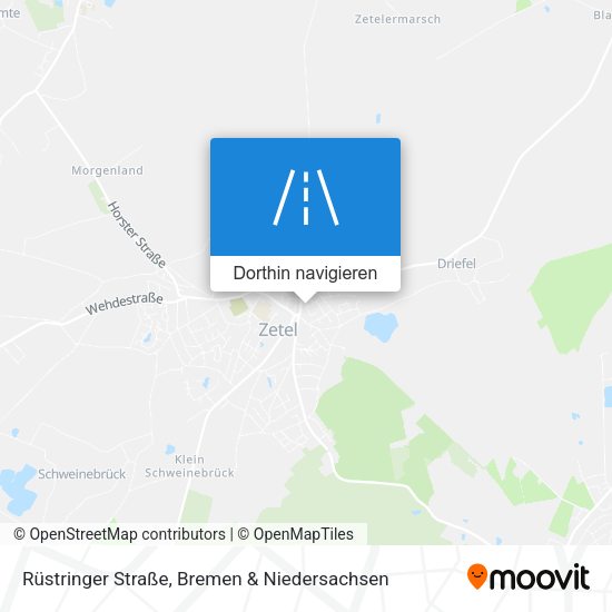 Rüstringer Straße Karte