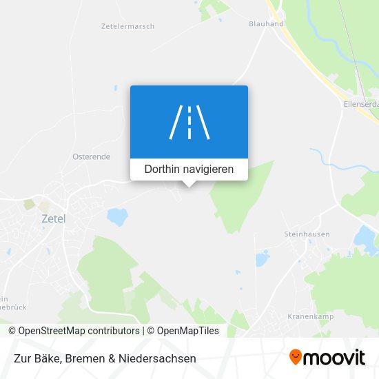 Zur Bäke Karte