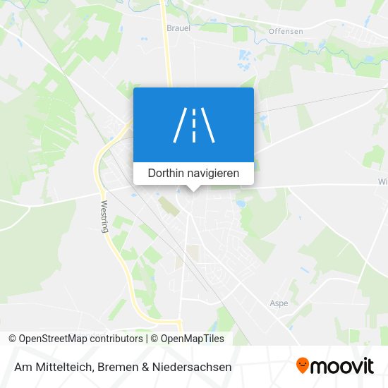 Am Mittelteich Karte
