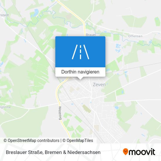 Breslauer Straße Karte