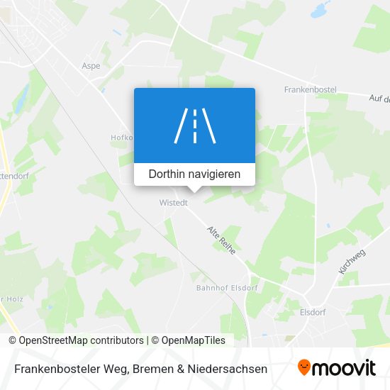 Frankenbosteler Weg Karte