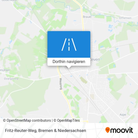 Fritz-Reuter-Weg Karte
