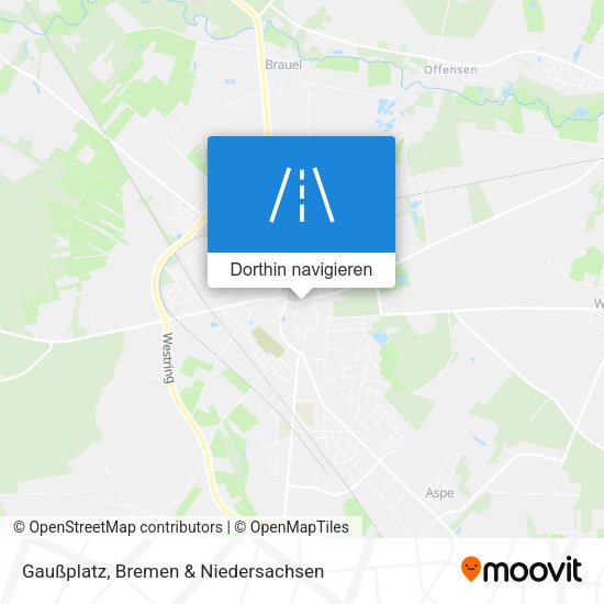 Gaußplatz Karte
