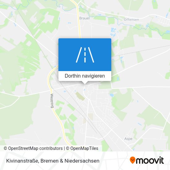 Kivinanstraße Karte