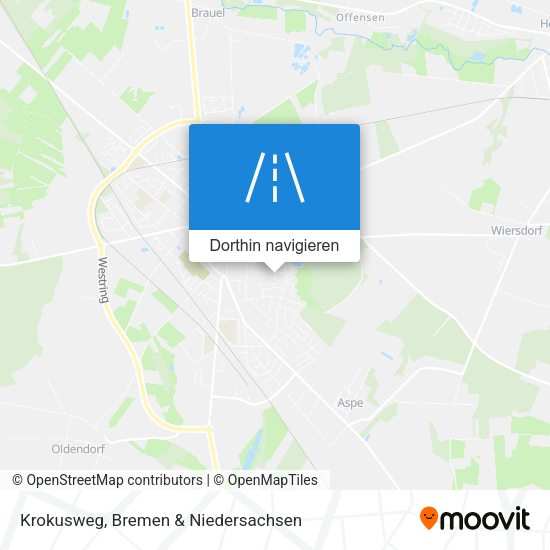 Krokusweg Karte