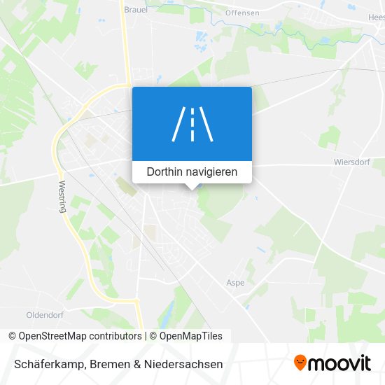 Schäferkamp Karte