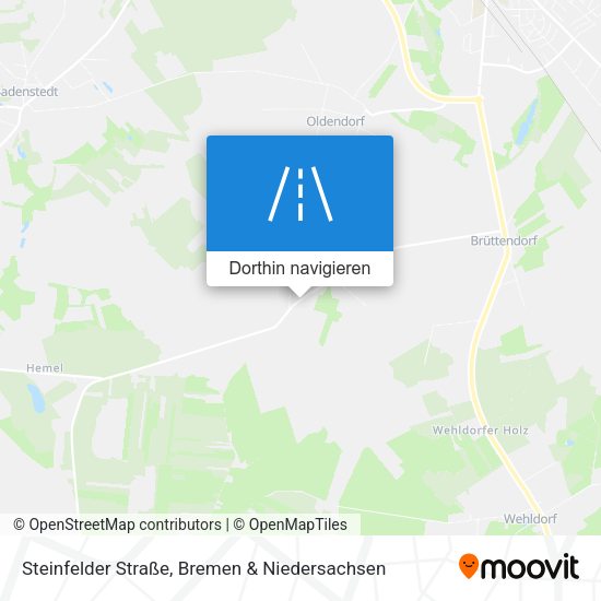 Steinfelder Straße Karte