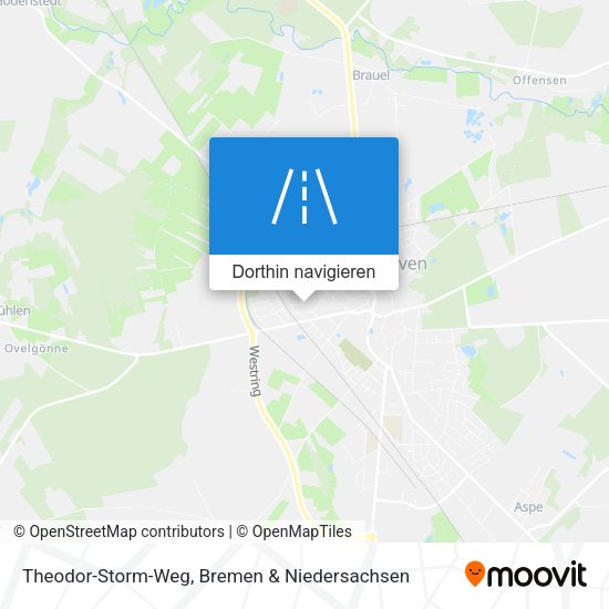 Theodor-Storm-Weg Karte