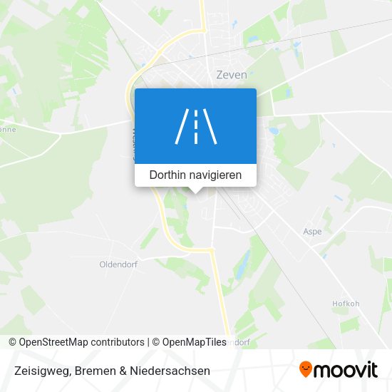 Zeisigweg Karte