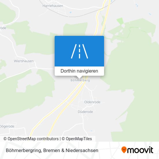 Böhmerbergring Karte