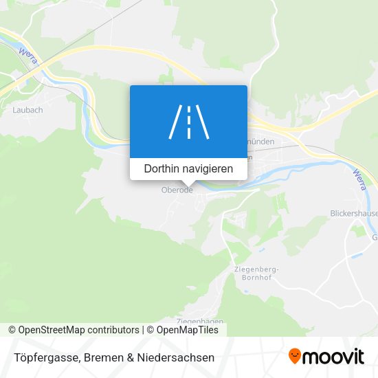 Töpfergasse Karte
