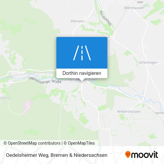 Oedelsheimer Weg Karte