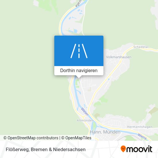 Flößerweg Karte