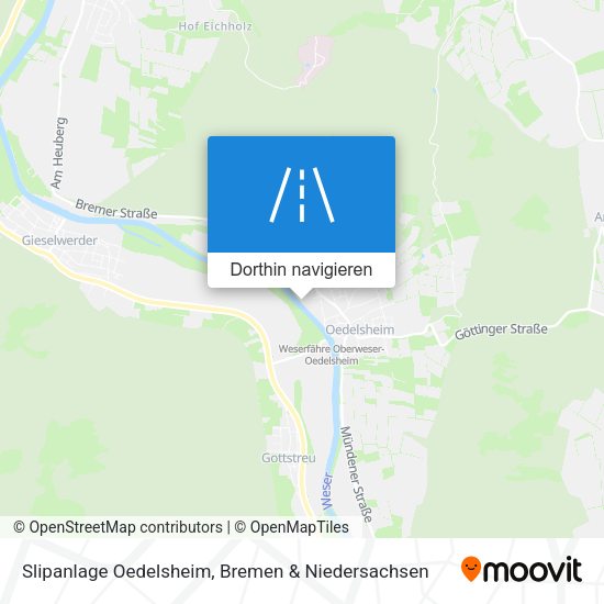Slipanlage Oedelsheim Karte