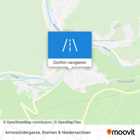 Armesündergasse Karte
