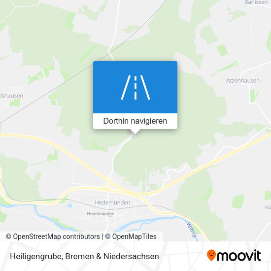 Heiligengrube Karte