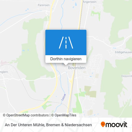 An Der Unteren Mühle Karte