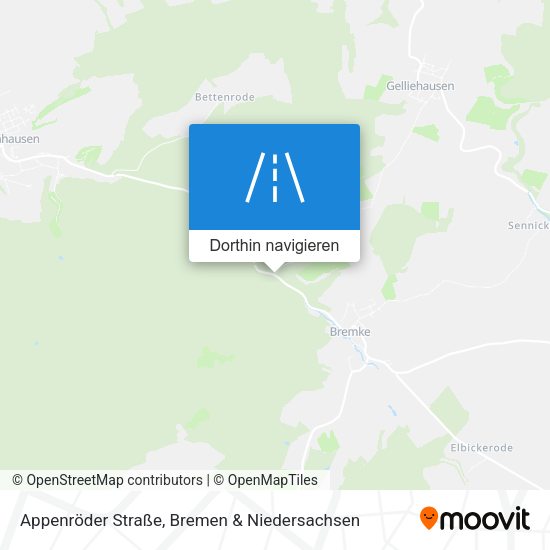 Appenröder Straße Karte