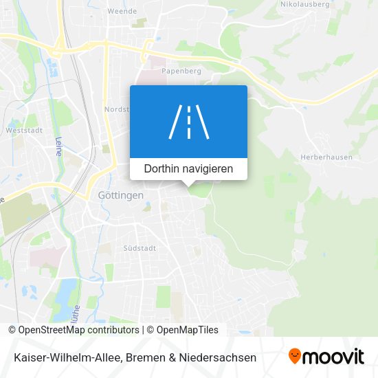 Kaiser-Wilhelm-Allee Karte