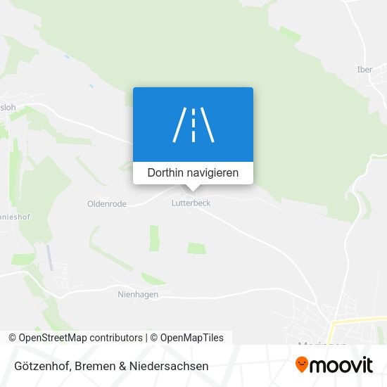 Götzenhof Karte