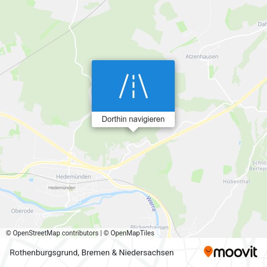 Rothenburgsgrund Karte
