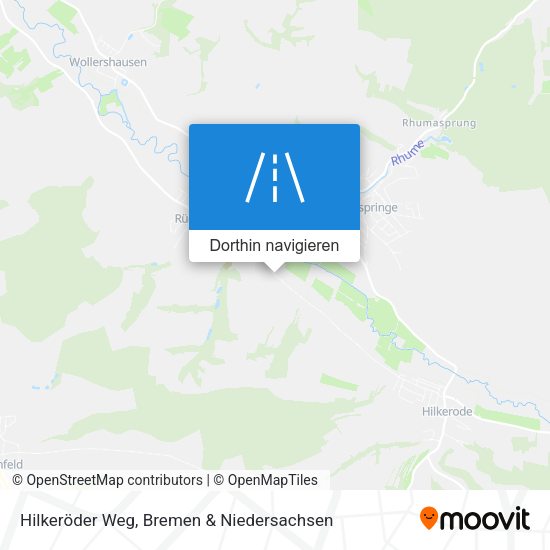Hilkeröder Weg Karte
