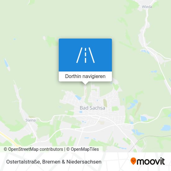 Ostertalstraße Karte